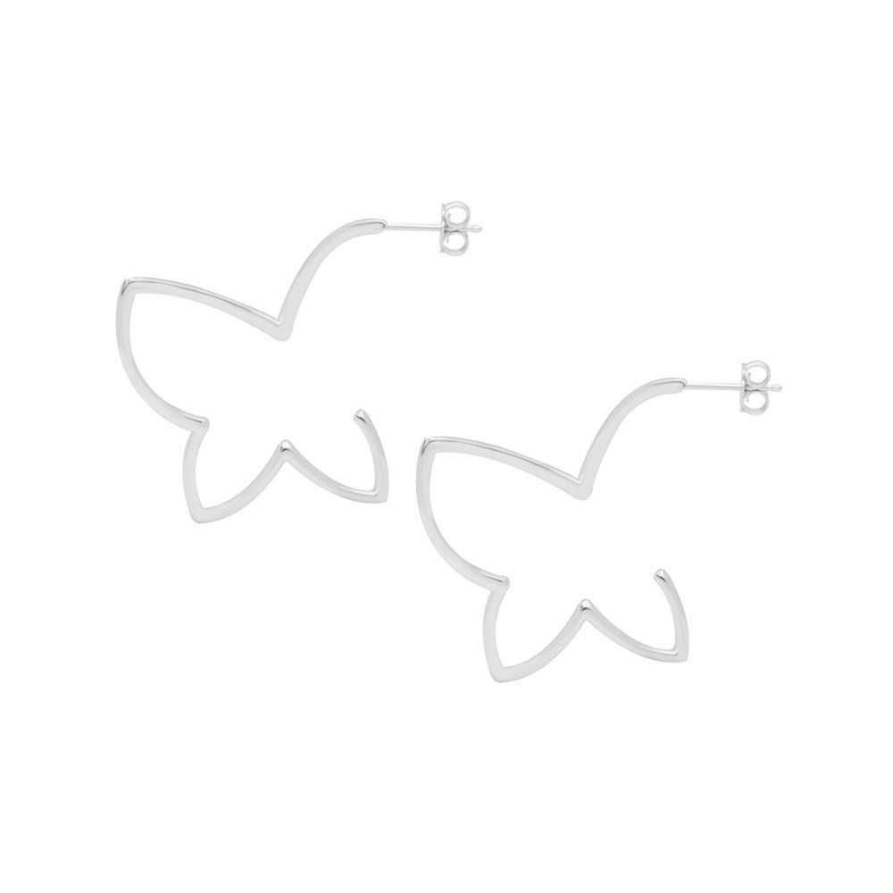 商品Essentials|Butterfly Post Earring in Silver Plated,价格¥147,第1张图片