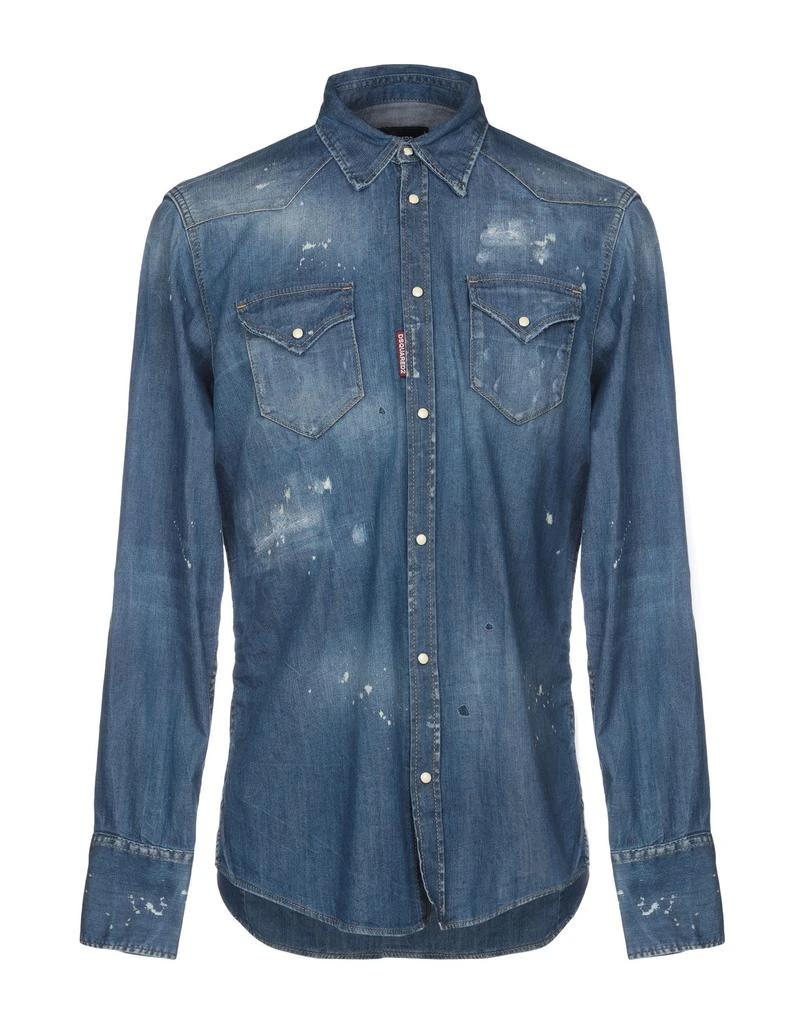 商品DSQUARED2|Denim shirt,价格¥3364,第1张图片