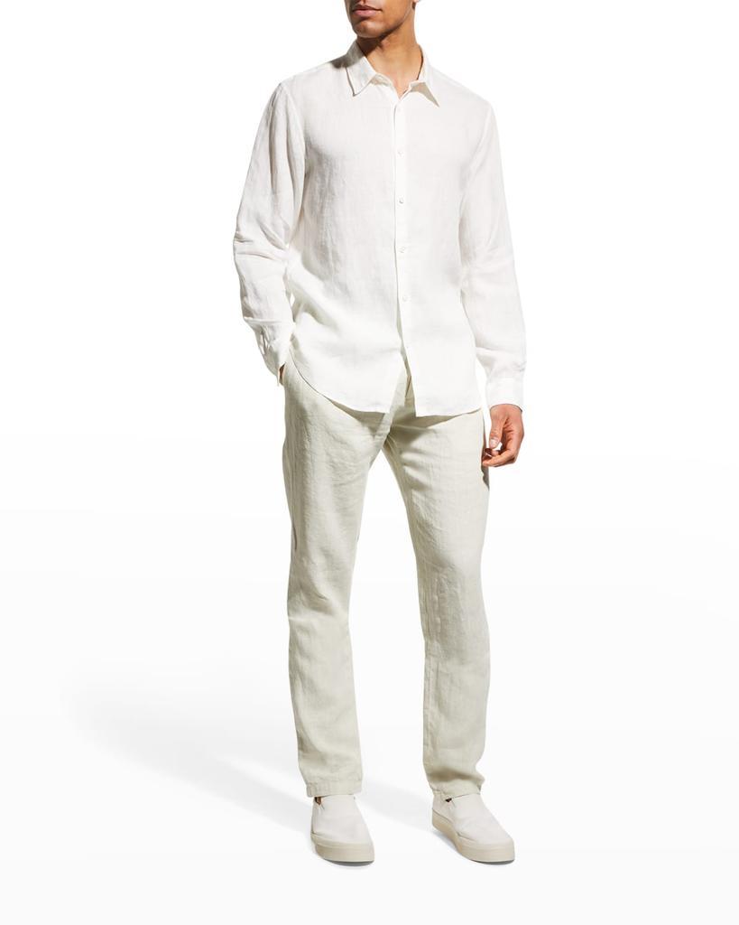商品Theory|Men's Irving Summer Linen Shirting Sport Shirt,价格¥1360,第5张图片详细描述