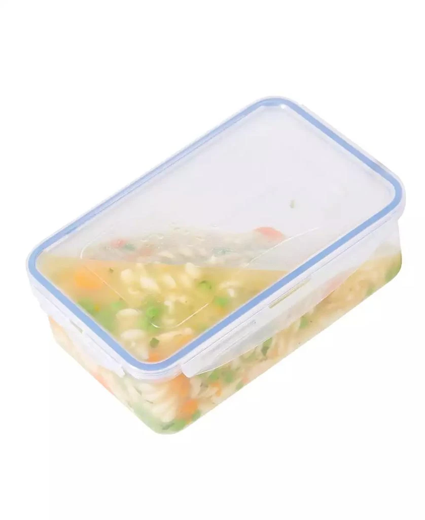 商品Lock & Lock|Easy Essentials 12-Pc. On the Go 12-Oz. Meals Divided Rectangular Food Storage Containers,价格¥195,第3张图片详细描述