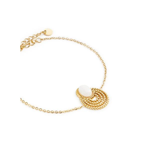 商品Au Printemps Paris|Bracelet mini chaîne en pierre de jade,价格¥156,第1张图片