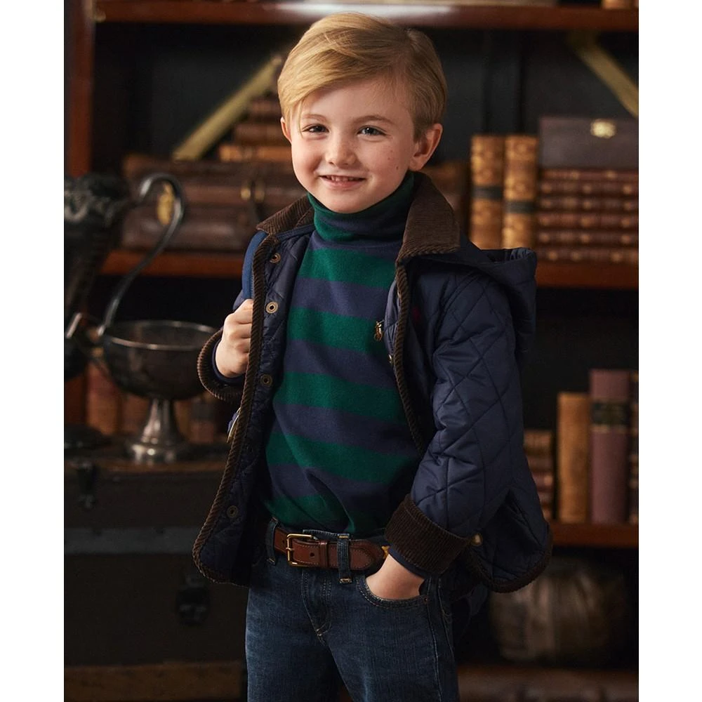 商品Ralph Lauren|Toddler and Little Boys Water- Repellent Barn Jacket,价格¥410,第1张图片