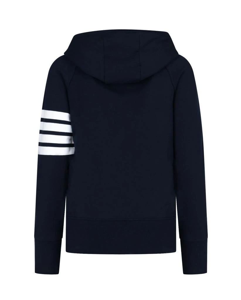 商品Thom Browne|Thom Browne 4-Bar Striped Zip-Up Hoodie,价格¥5155,第2张图片详细描述