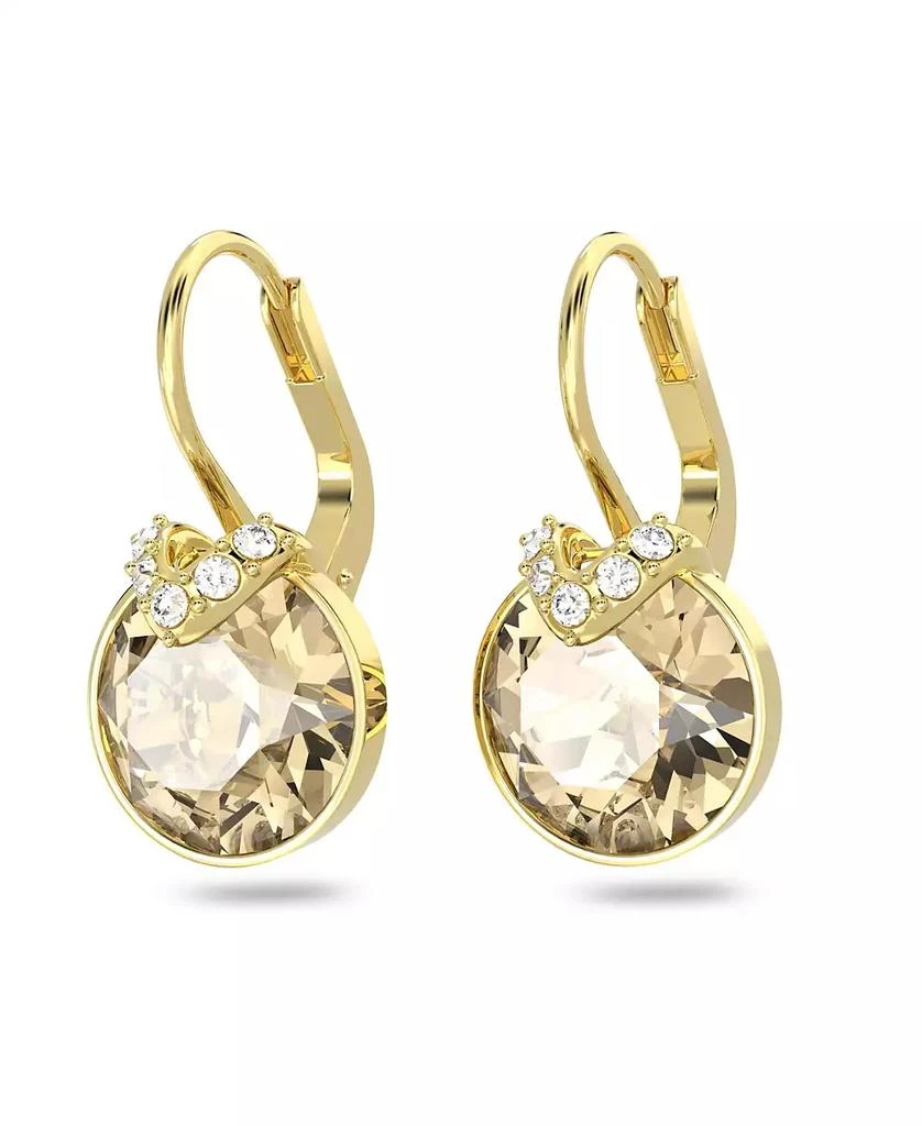 商品Swarovski|Crystal Round Cut Bella V Drop Earrings,价格¥519,第3张图片详细描述