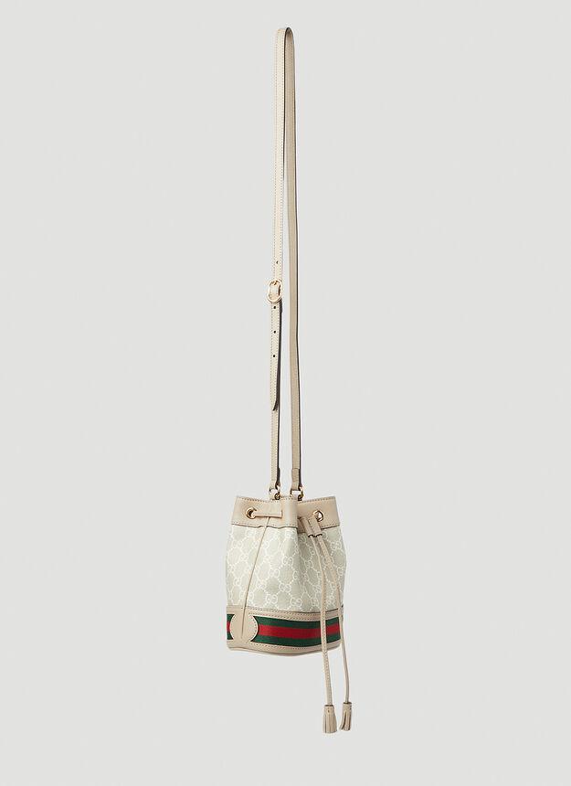 商品Gucci|Ophidia GG Bucket Shoulder Bag in Beige,价格¥9607,第4张图片详细描述