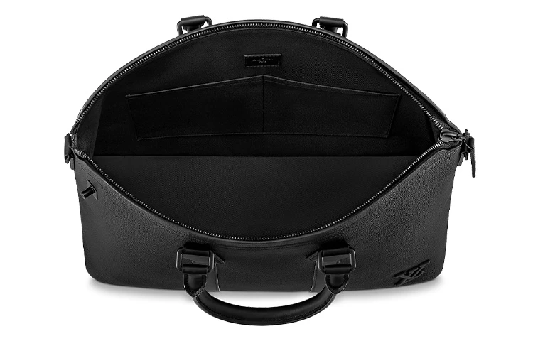 商品[国内直发] Louis Vuitton|SAC LOCK IT系列 Logo徽标 粒面小牛皮 托特包Tote包购物袋单肩手提包 常规 男款 黑色,价格¥29428,第5张图片详细描述
