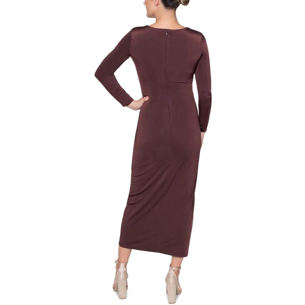 商品RACHEL Rachel Roy|Rachel Rachel Roy Womens Twisted Front Long Maxi Dress,价格¥169,第2张图片详细描述