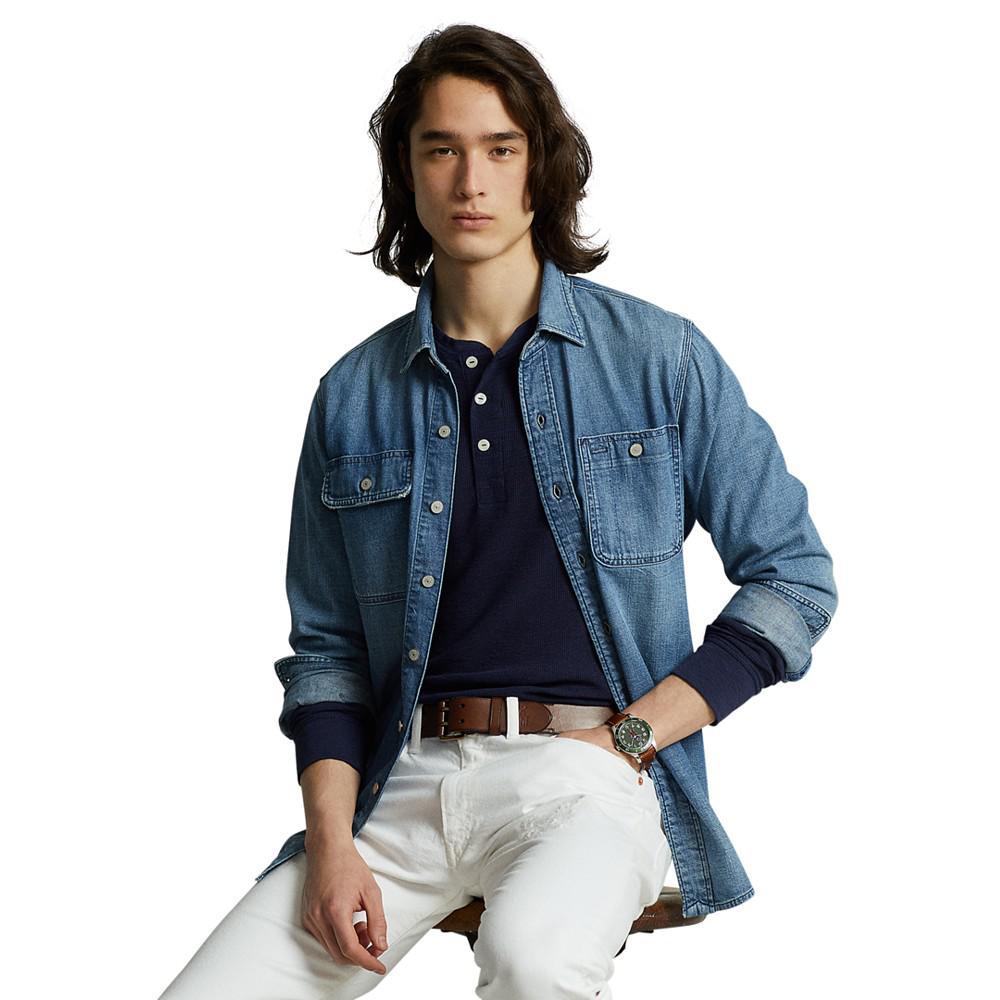 商品Ralph Lauren|Denim Shirt Jacket,价格¥485,第1张图片