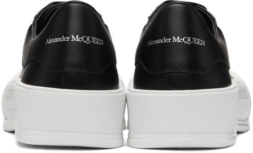 商品Alexander McQueen|黑色 Deck Plimsoll 运动鞋,价格¥2750,第4张图片详细描述