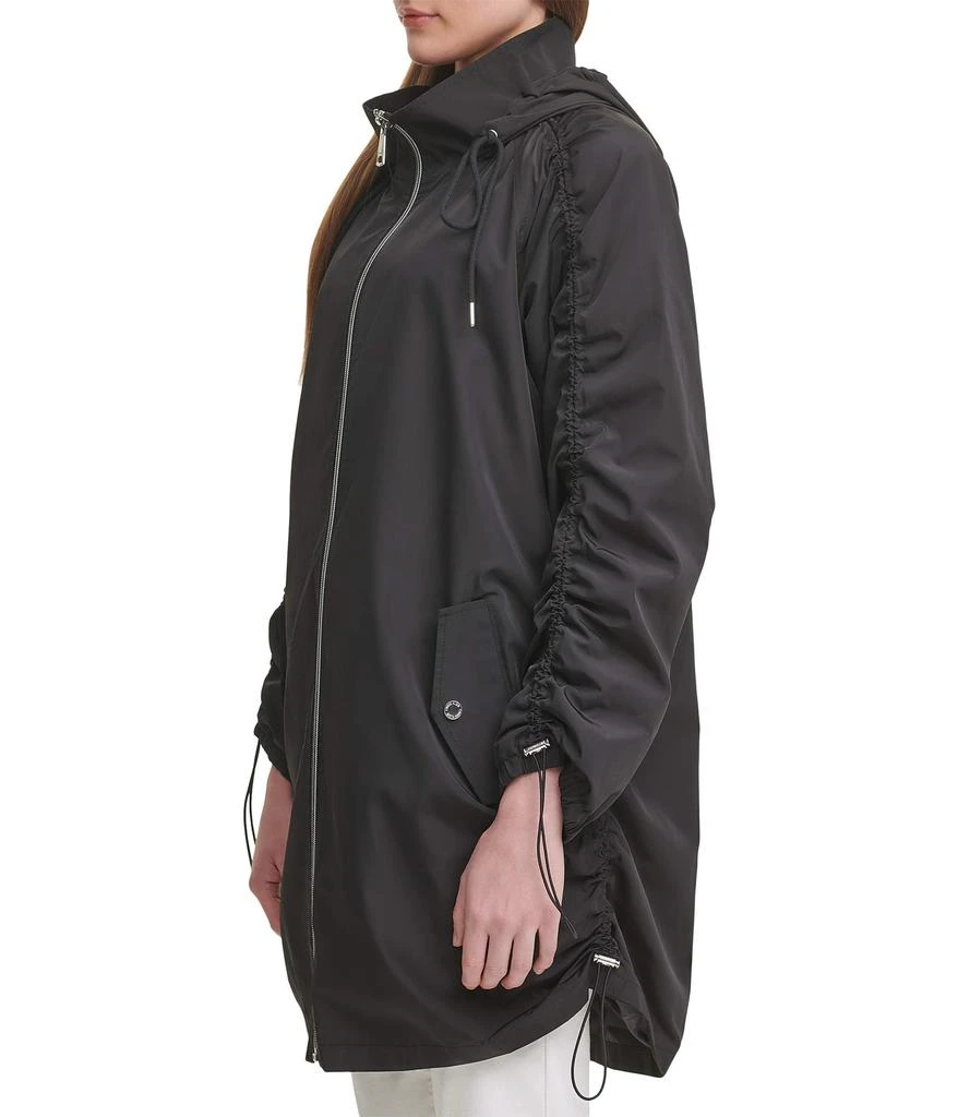 商品Calvin Klein|Long Jacket w/ Rouching and Belt,价格¥484,第2张图片详细描述