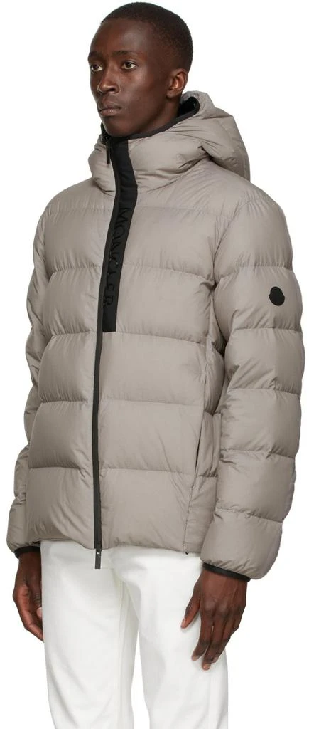 商品Moncler|Taupe Down Giraud Jacket,价格¥13743,第4张图片详细描述
