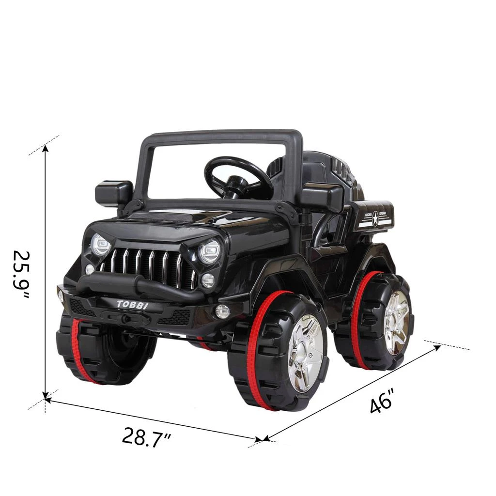 商品Simplie Fun|12V Electric Ride On Cars Kids Battery-Powered SUV,价格¥4352,第2张图片详细描述