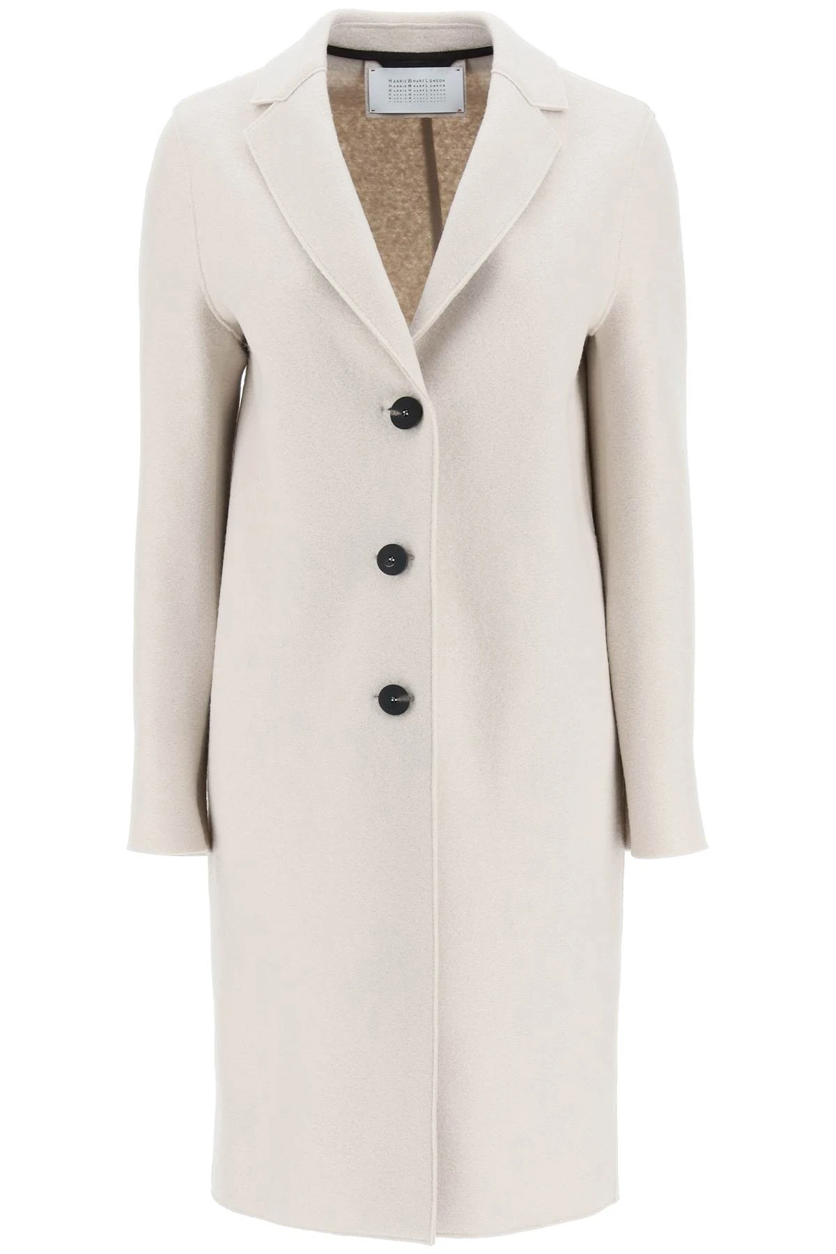 商品【商品预售7天】 Harris Wharf London|Harris Wharf London 女士大衣 A1331MLK412 米白色,价格¥2908,第1张图片