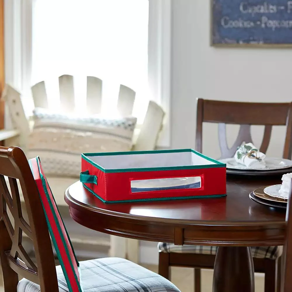 商品Household Essentials|Holiday China Charger Plate Storage Box,价格¥200,第4张图片详细描述
