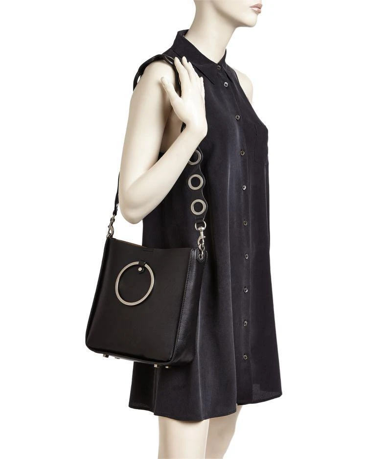 商品Rebecca Minkoff|圆环真皮单肩包,价格¥1363,第2张图片详细描述