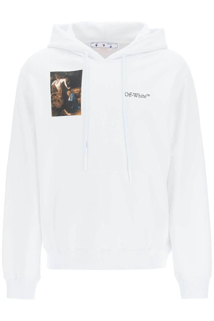 商品Off-White|Off-white caravaggio print hoodie,价格¥2403,第1张图片