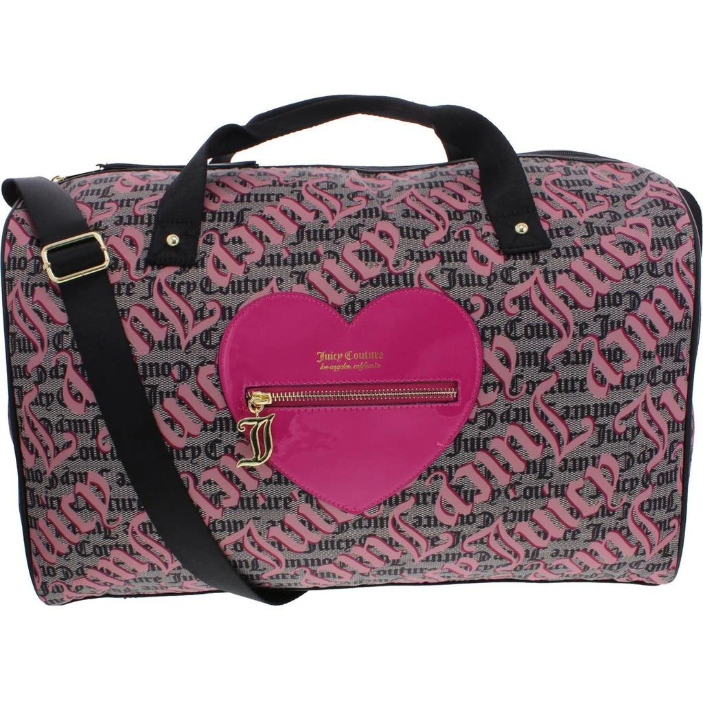 商品Juicy Couture|Juicy Couture Whole Lotta Love Women's Faux Leather Weekender Duffle Bag,价格¥240,第1张图片