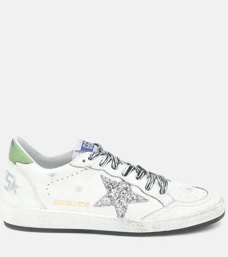 商品Golden Goose|Ball Star glitter leather sneakers,价格¥4568,第5张图片详细描述