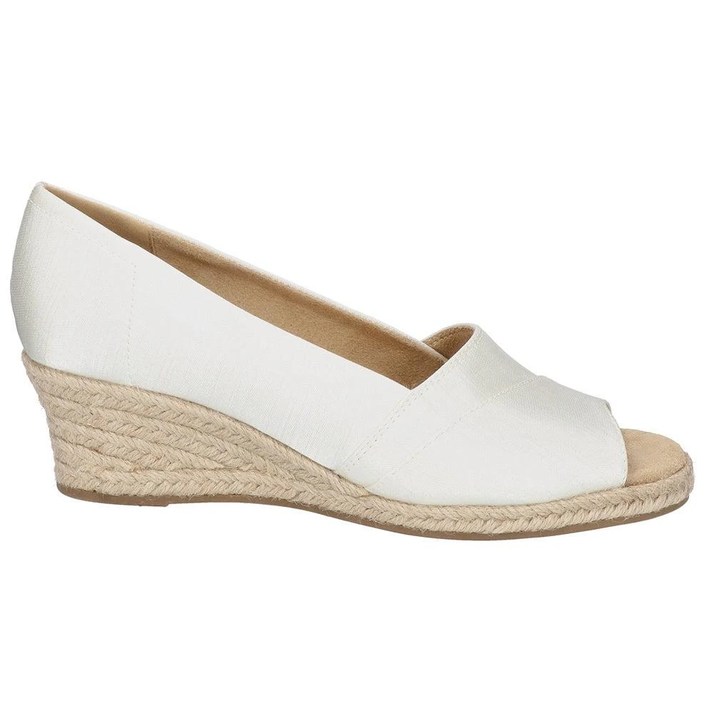 商品Easy Street|Jasper Espadrille Wedge Flats,价格¥491,第1张图片