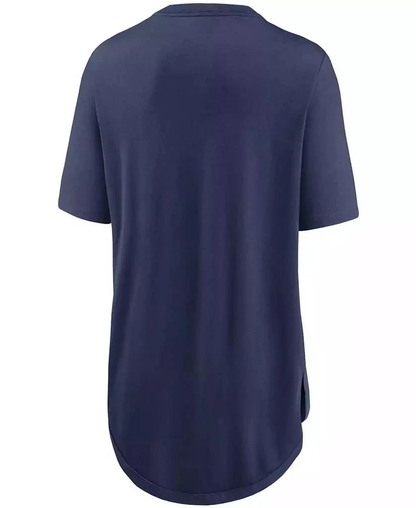 商品NIKE|Women's Navy Boston Red Sox Authentic Collection Baseball Fashion Tri-Blend T-shirt,价格¥263,第2张图片详细描述