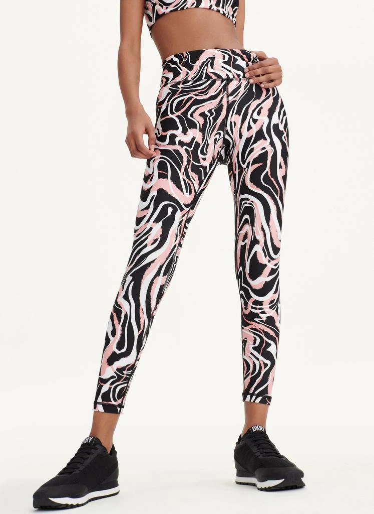 商品DKNY|Marble Swirl Print High Waist Legging,价格¥190,第1张图片