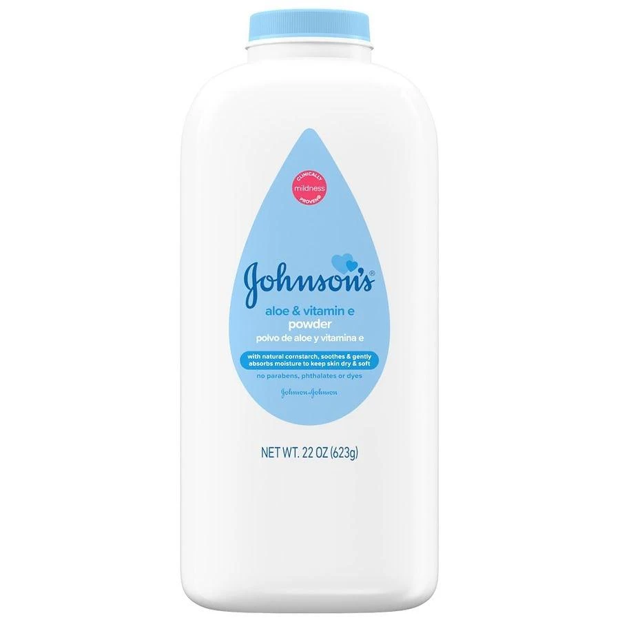 商品Johnson's Baby|Powder With Aloe & Vitamin E With Aloe & Vitamin E,价格¥75,第1张图片
