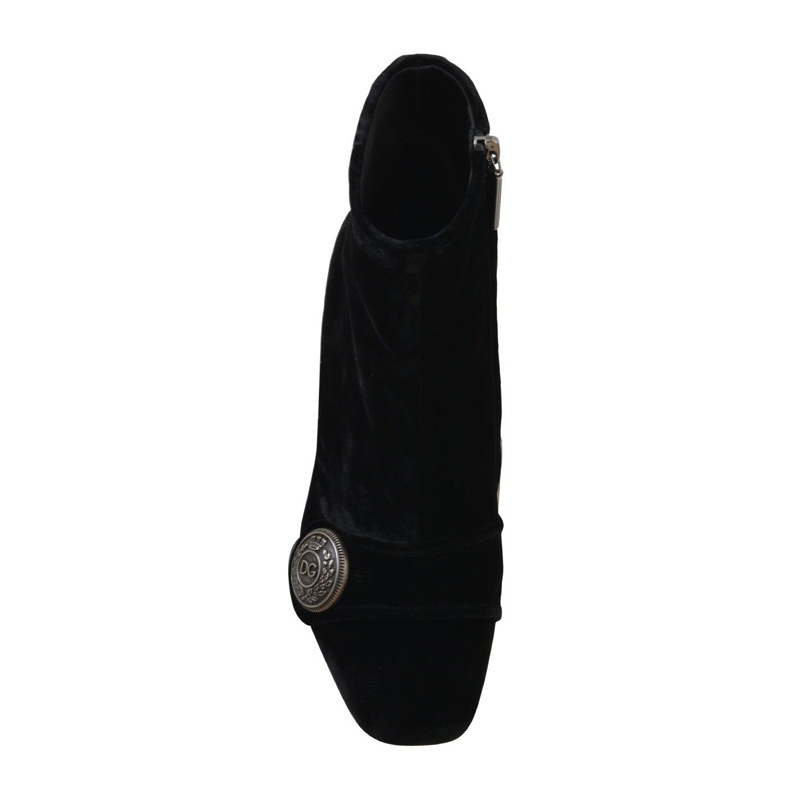 Dolce&Gabbana 杜嘉班纳 女士黑色高跟鞋 CT0322-AM408-80999商品第2张图片规格展示