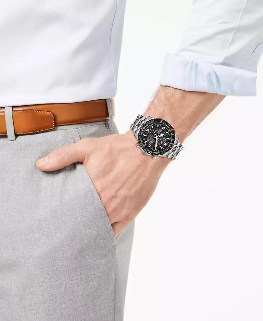 商品Citizen|Eco-Drive Men's Analog-Digital Promaster Skyhawk A-T Titanium Bracelet Watch 45mm,价格¥7232,第2张图片详细描述