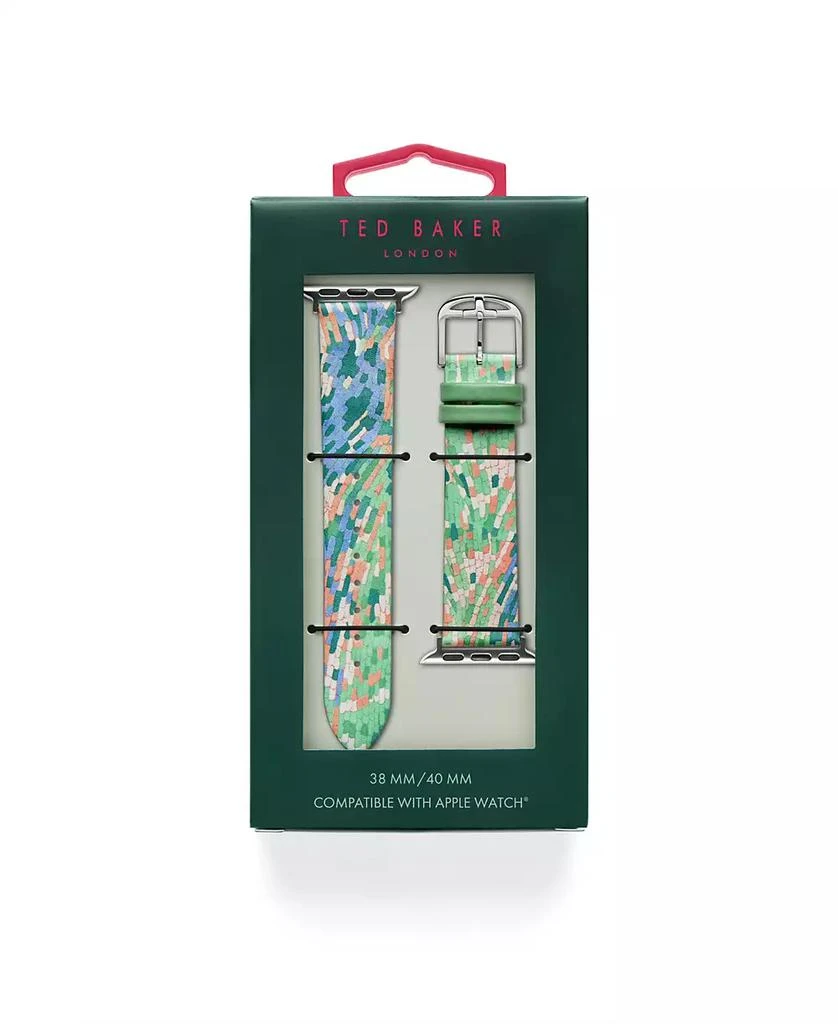 商品Ted Baker London|Women's Ted Seasonal Patterns Multicolor Leather Strap,价格¥565,第3张图片详细描述