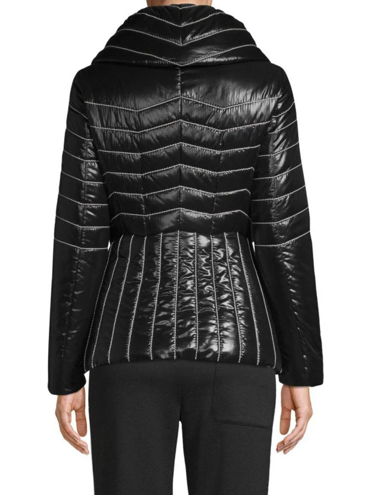 商品Moncler|Fauvette Chevron Quilted Jacket,价格¥9679,第2张图片详细描述