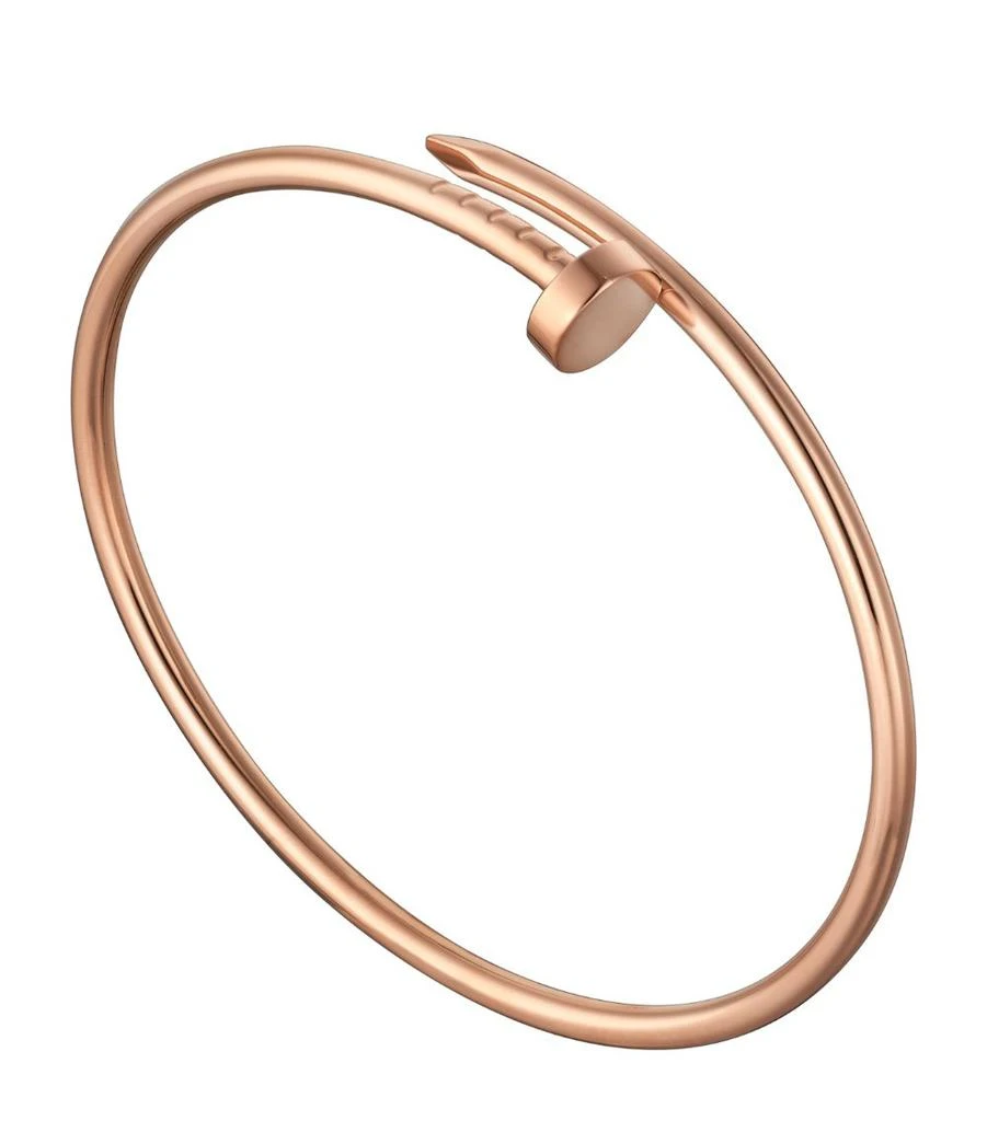 商品Cartier|Small Rose Gold Juste Un Clou Bracelet,价格¥36516,第1张图片