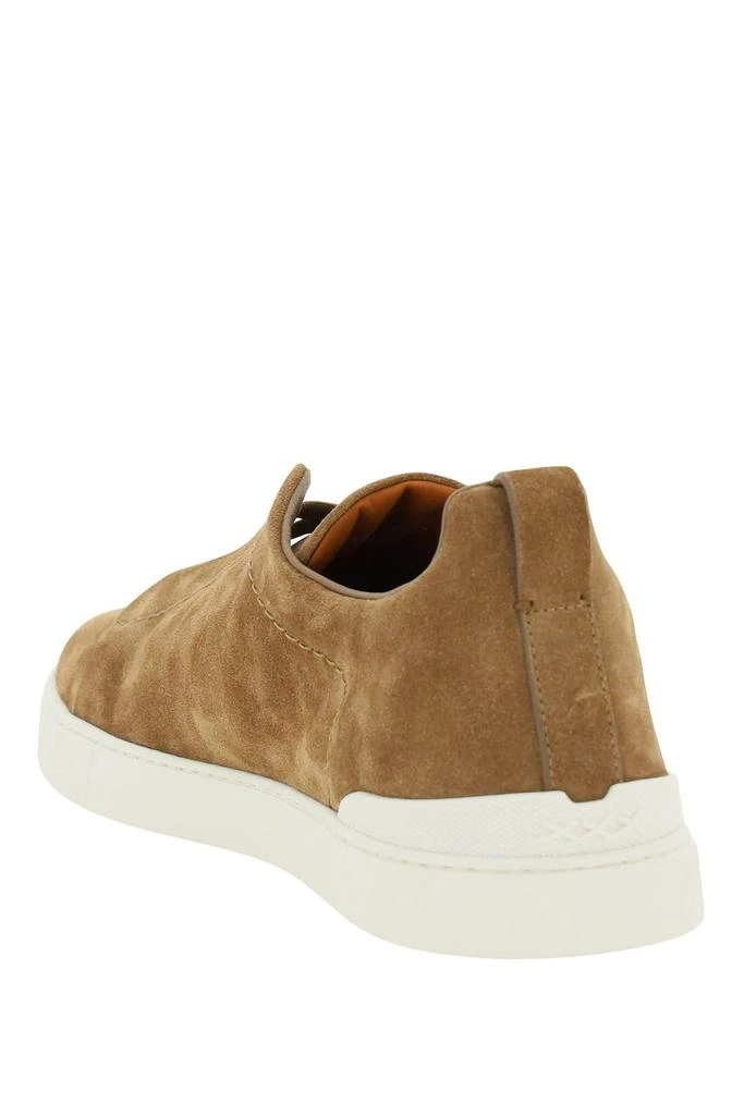 商品Zegna|Zegna Triple Stitch Slip On Sneakers,价格¥3233,第3张图片详细描述