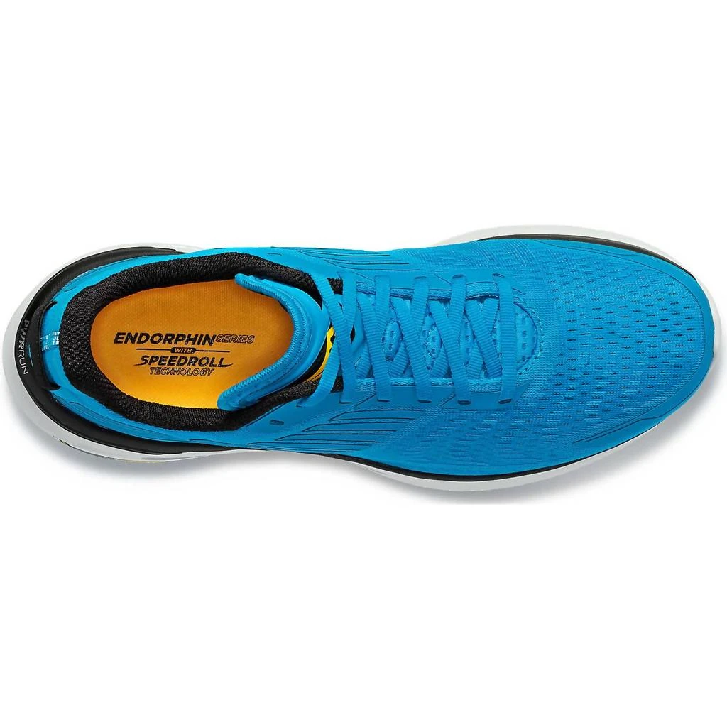 商品Saucony|Men's Endorphin Shift 3 Running Shoes - Medium Width In Ocean/vizigold,价格¥974,第4张图片详细描述