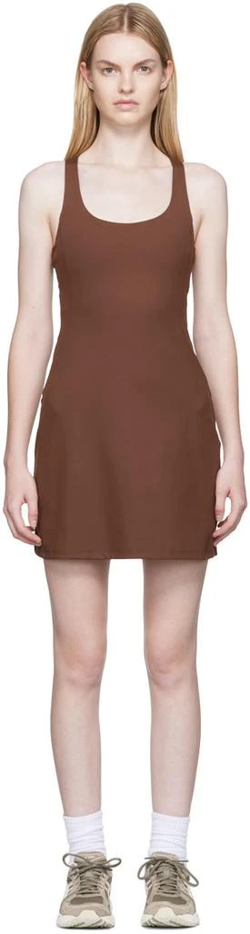 商品Girlfriend Collective|Brown Paloma Dress,价格¥287,第1张图片