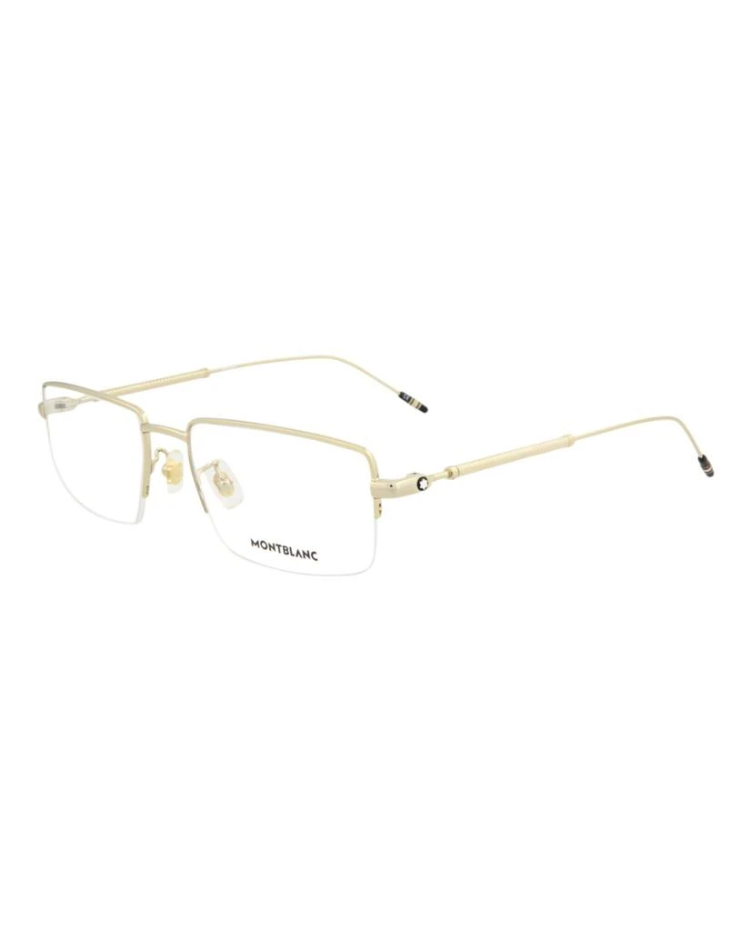 商品MontBlanc|Square-Frame Metal Optical Frames,价格¥1122,第2张图片详细描述