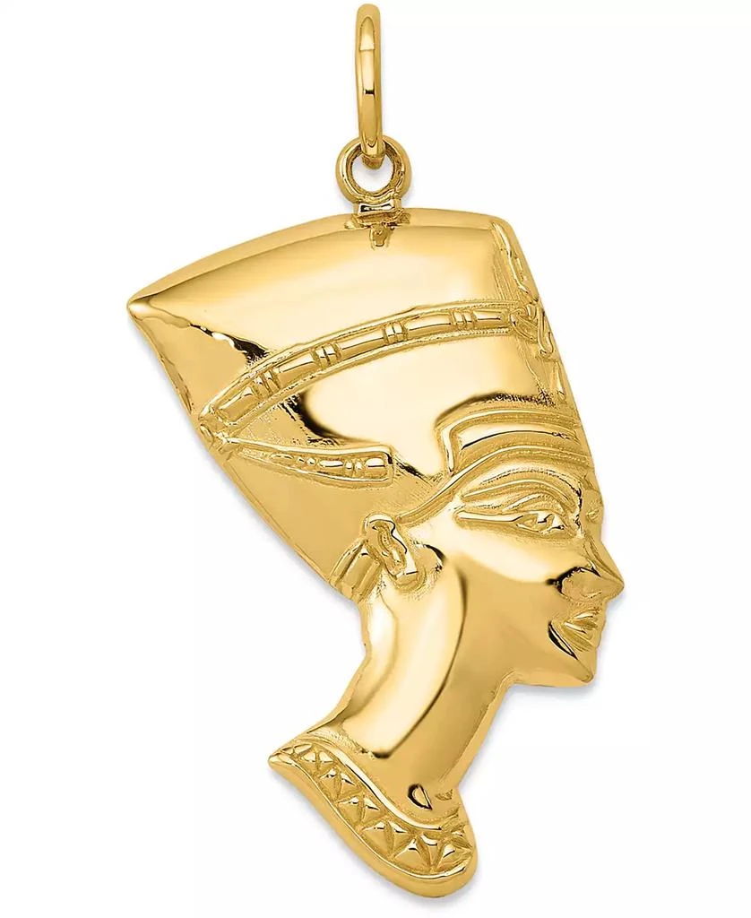 商品Macy's|Nefertiti Charm Pendant in 14k Yellow Gold,价格¥2394,第1张图片