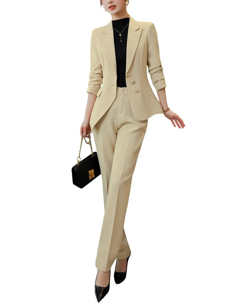 商品Bossy Chic|2pc Blazer & Pant Set,价格¥1446,第1张图片