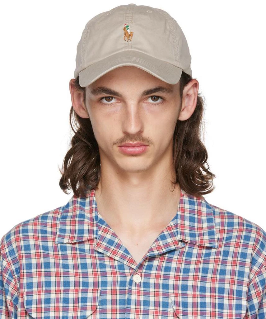 商品Ralph Lauren|Khaki Chino Cap,价格¥282,第1张图片