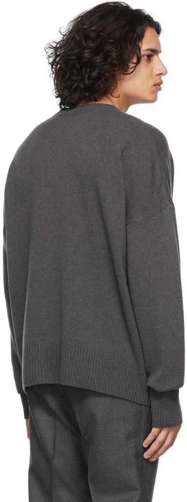 商品AMI|Grey Ami de Cœur Sweater,价格¥2882,第5张图片详细描述