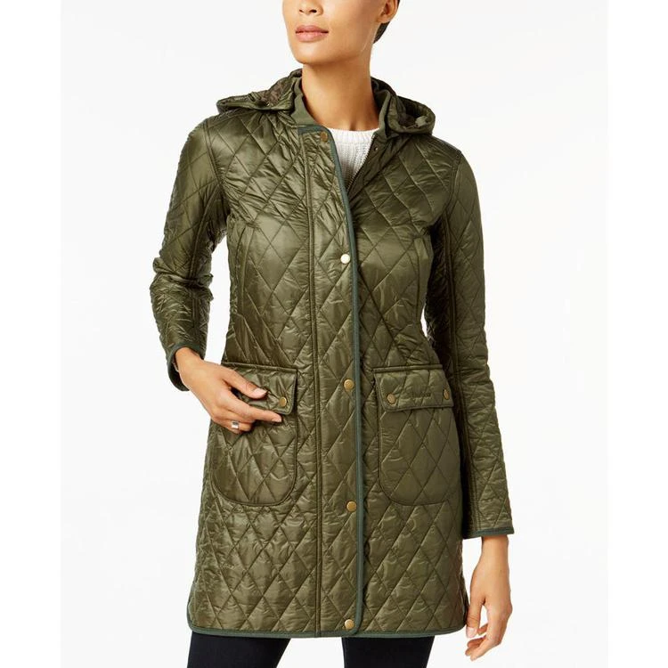 商品Barbour|Tarn Quilted Hooded Puffer Coat,价格¥2087,第4张图片详细描述