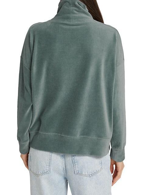 商品Splendid|Andes Corded Knit Sweatshirt,价格¥1061,第7张图片详细描述