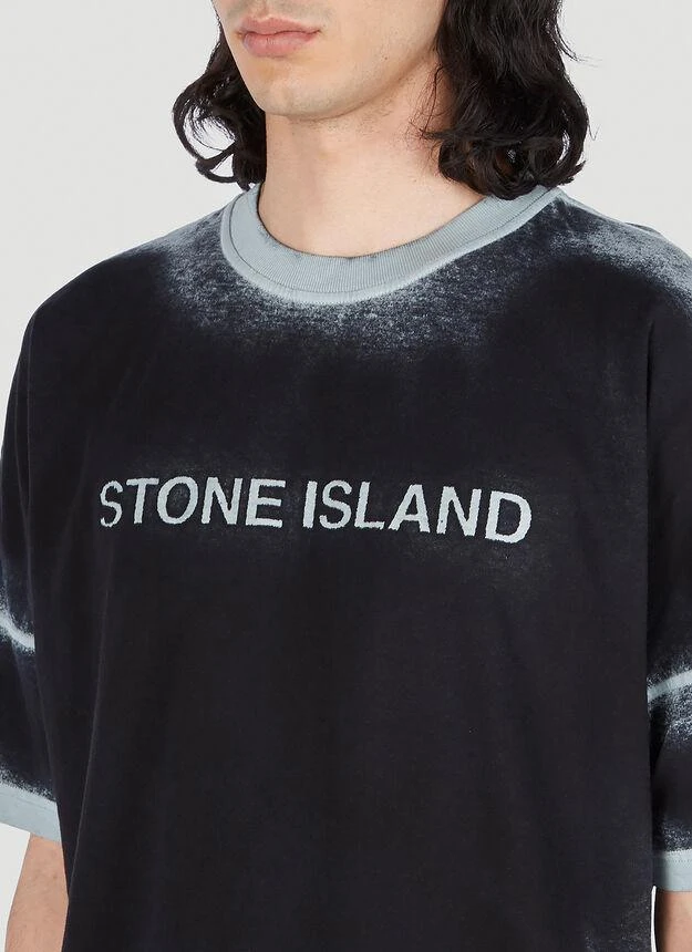 商品Stone Island|Spray Painted T-Shirt in Navy,价格¥2793,第5张图片详细描述