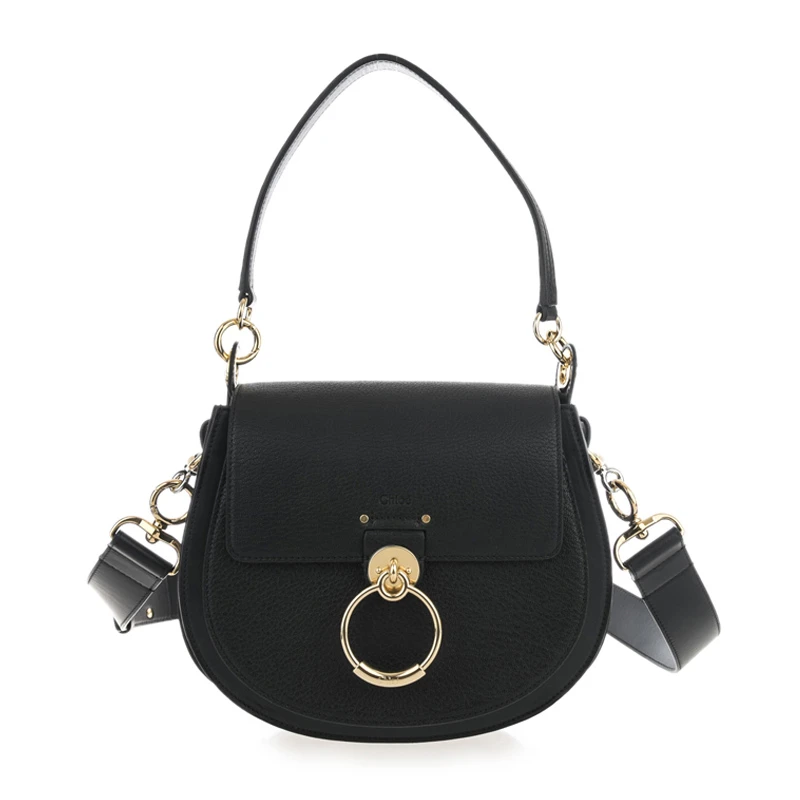 商品[国内直发] Chloé|Chloe' 蔻依 女士黑色皮革挎包 C19WS152-944-001,价格¥11989,第1张图片