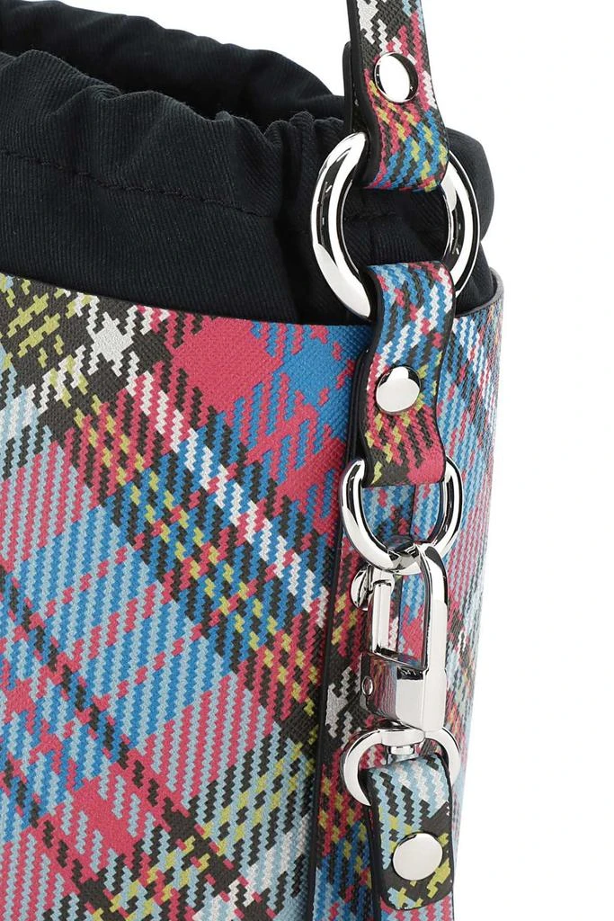 商品Vivienne Westwood|Vivienne Westwood Checked Drawstring Bucket Bag,价格¥2390,第4张图片详细描述