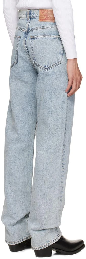 商品Y/Project|SSENSE Exclusive Blue Crystal Straight Jeans,价格¥3648,第3张图片详细描述