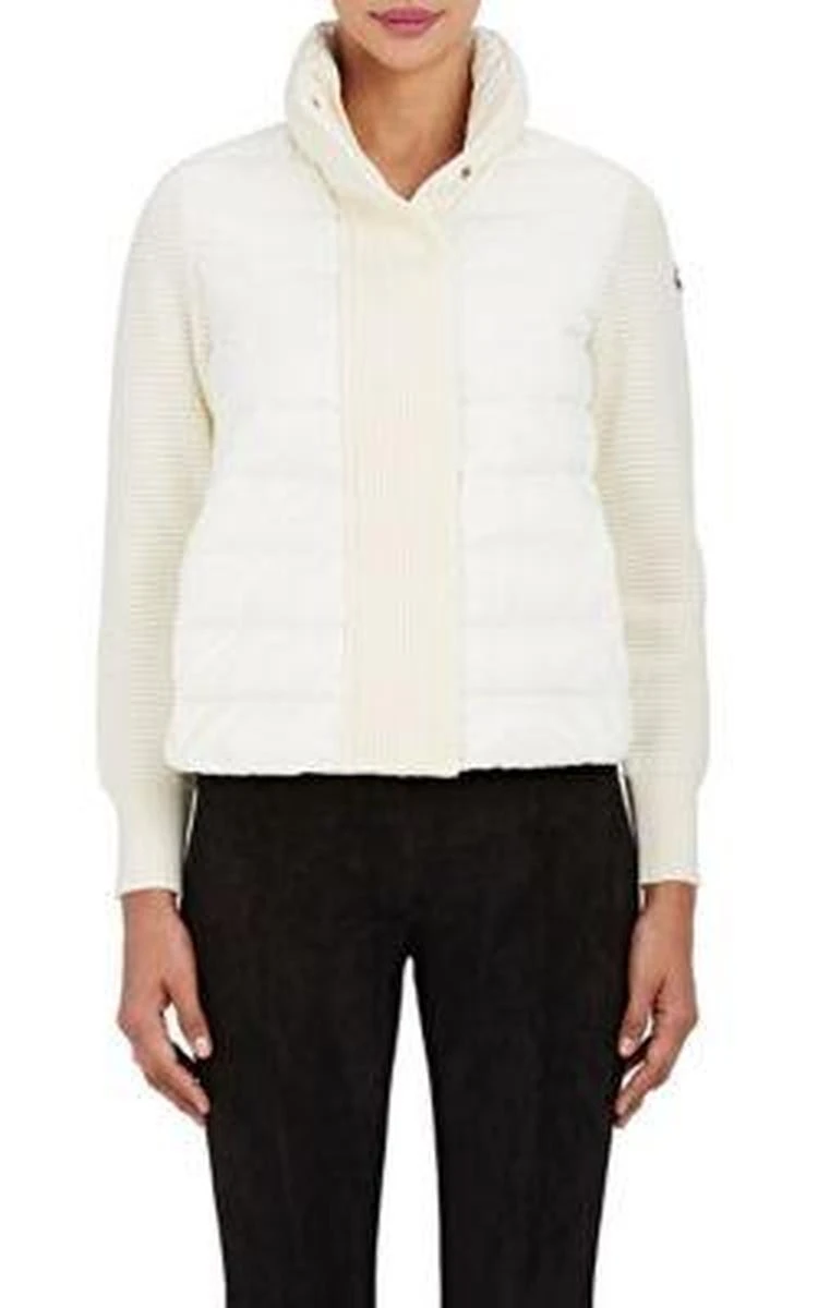 商品Moncler|Down-Quilted & Wool Sweater,价格¥5401,第1张图片