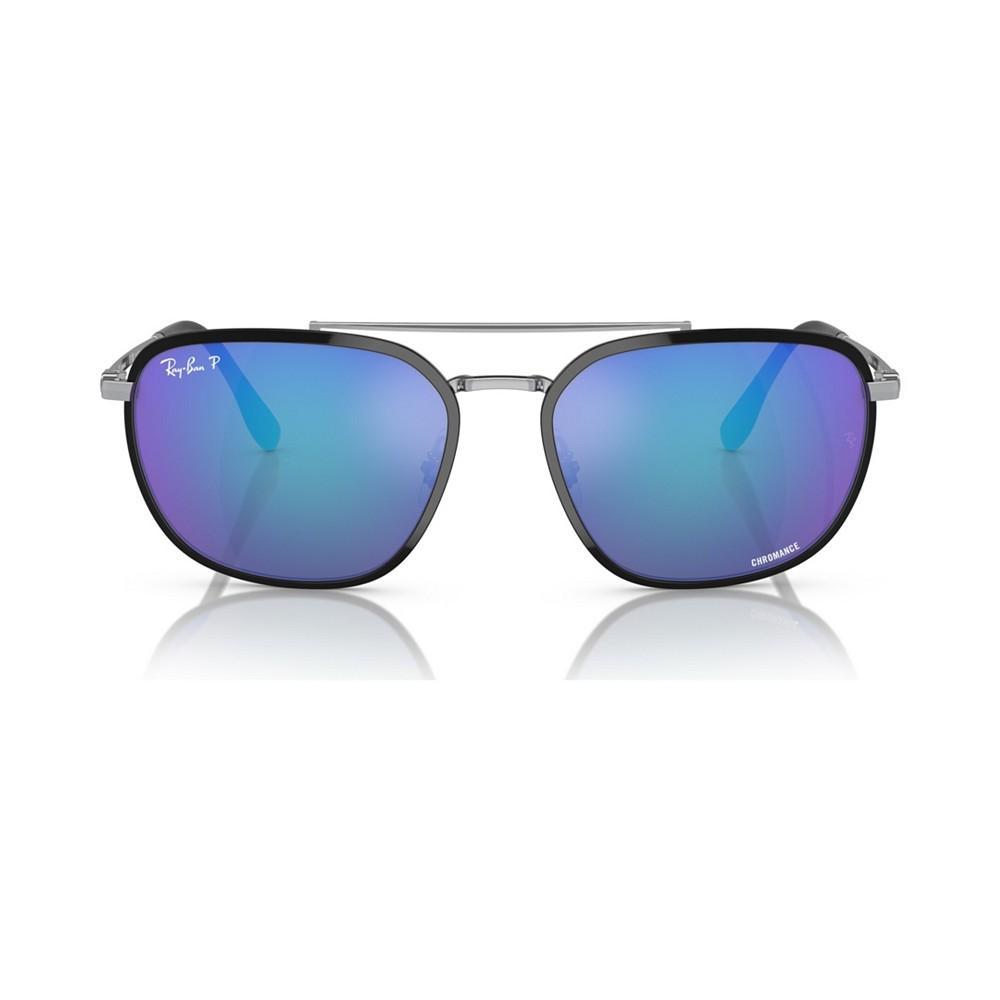 商品Ray-Ban|Men's Polarized Sunglasses, RB3708 Chromance,价格¥1911,第5张图片详细描述