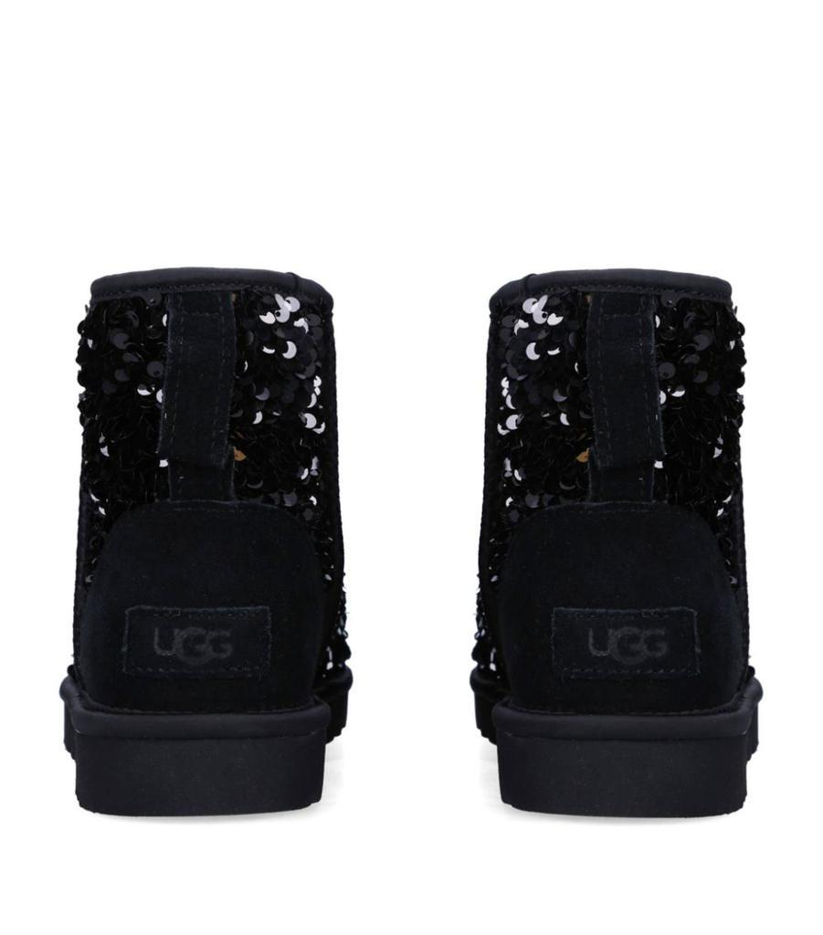 商品UGG|Sequin-Embellished Classic Mini Boots,价格¥1486,第4张图片详细描述