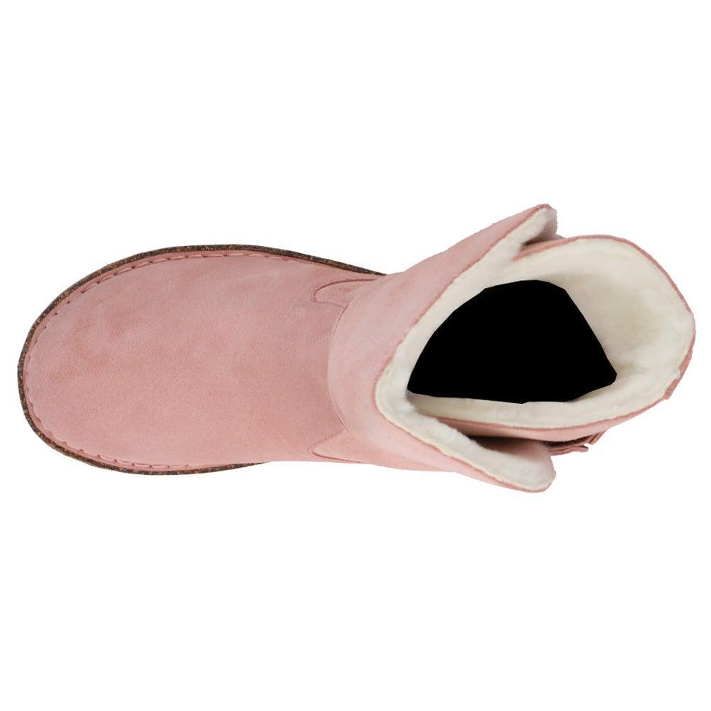 商品Birkenstock|Upsalla Shearling Suede Leather Pull On Boots,价格¥1201,第6张图片详细描述
