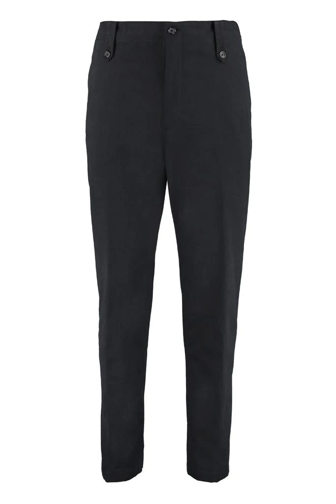 商品Alexander McQueen|Alexander McQueen Cotton Trousers,价格¥4653,第1张图片